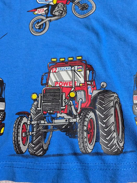 Bluza baieti moto, tractor masura 98