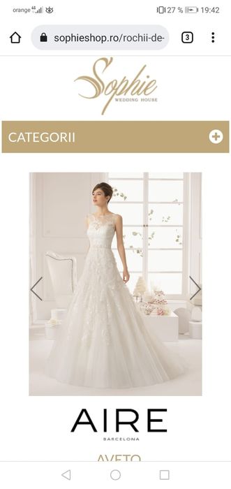 Rochie de mireasa Rosa Clara