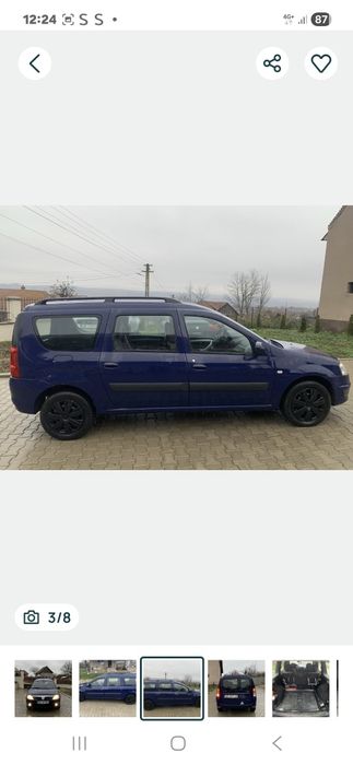 Se vinde Logan M C V 1,6 benzina