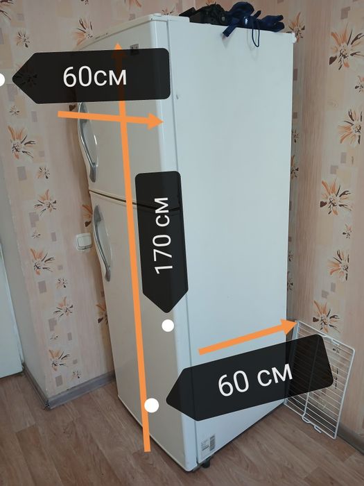 Холодильник LG в идеальном состоянии