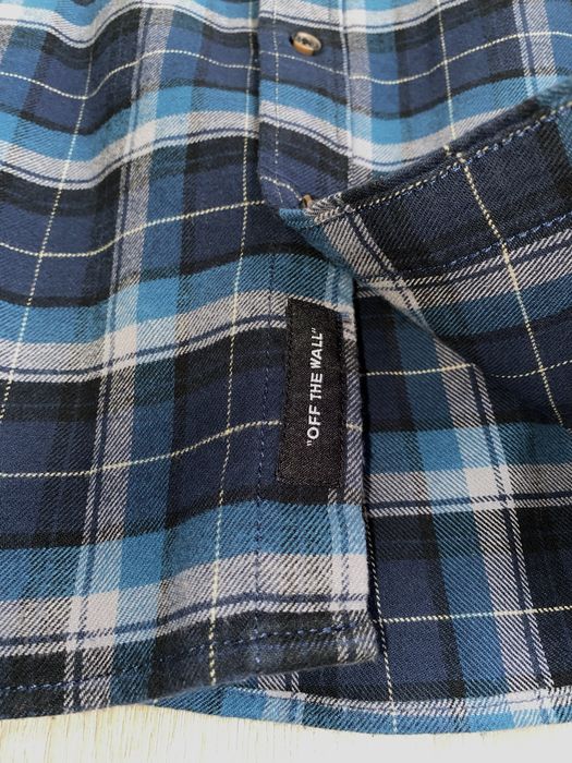 Vans off the wall мъжка риза тъмно синя XS