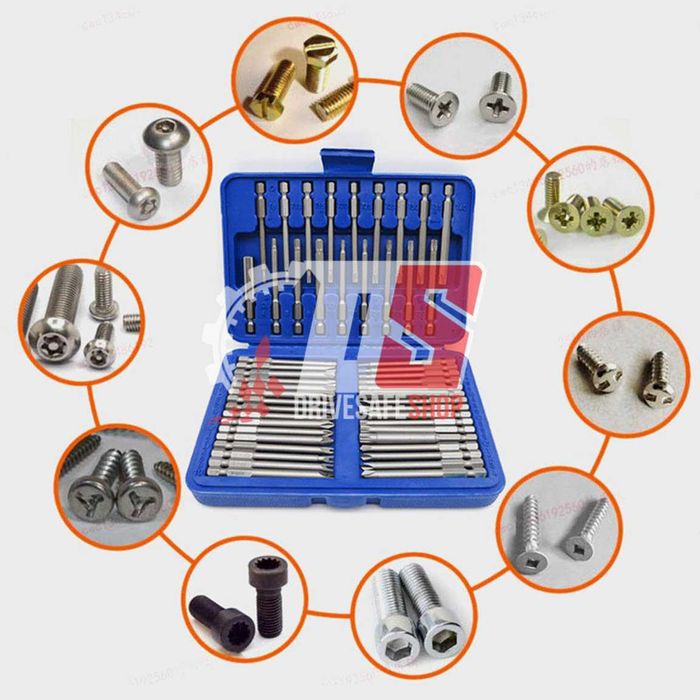 Мултифункционален комплект битове за автомобилни и сервизни дейности