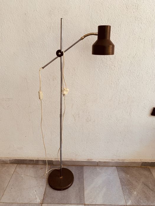 Оригинална датска подова лампа – Danish Modern, 70-те години