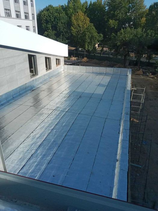 Гидроизоляция крыш и фундаментов / Tom va poydevor izolyatsiya