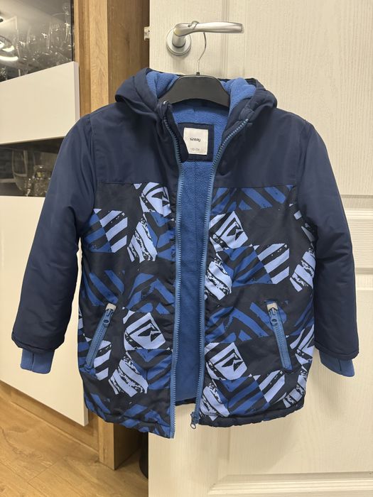 Детско яке с полар за момче - 122см