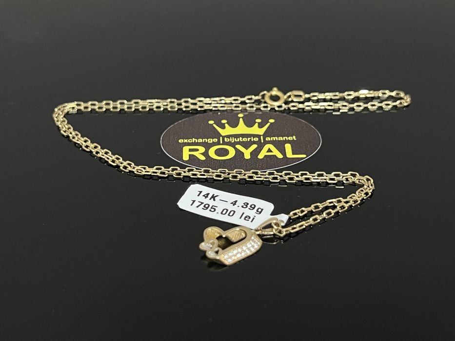 Bijuteria Royal CB : Lant aur 14K 4,39 grame