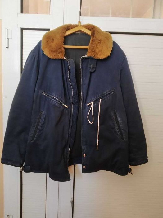 Куртка летчика ВВС СССР.  1970-80-е года. Теплая.  С кобурой .