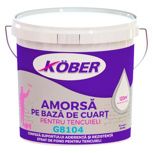 Tencuiala Decorativ Kober cu Silicon/  Carbon - Amorsa Gratuită!