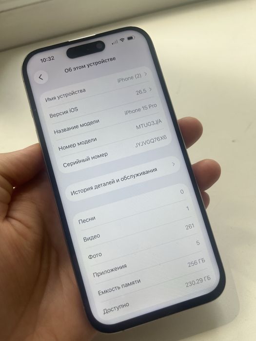 Iphone 15 pro 256гб
