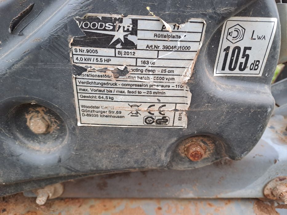 Трамбовка виброплоча