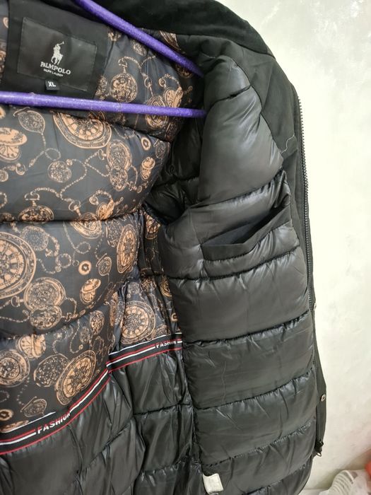 Зимняя куртка длинная