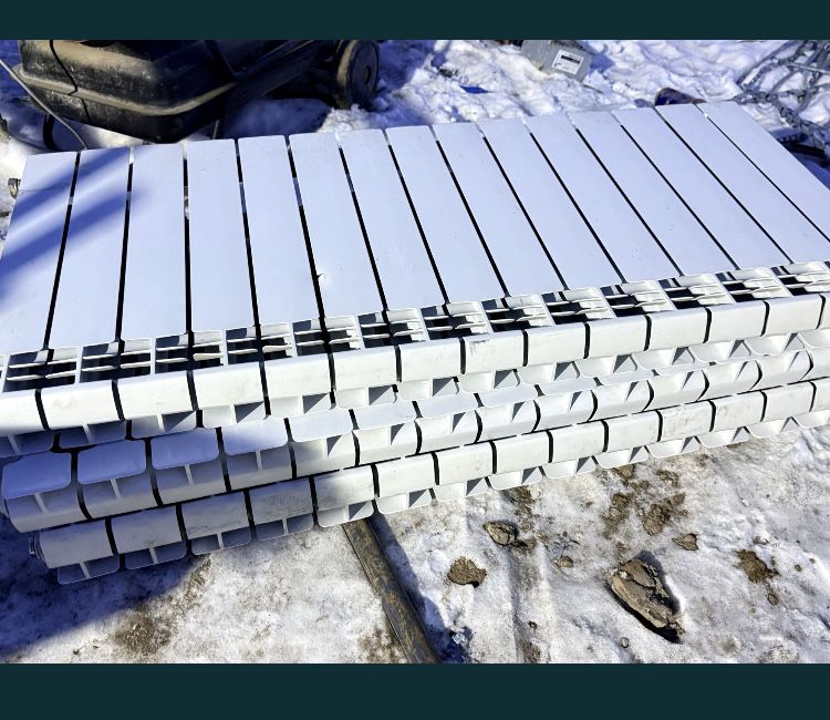 Прием Радиаторы отопления алюмин батареи