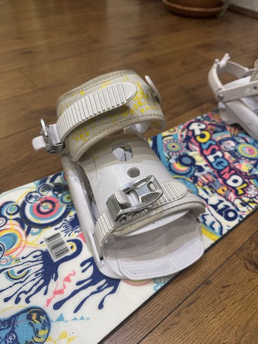 Placa snowboard  110cm cu boots 36,5