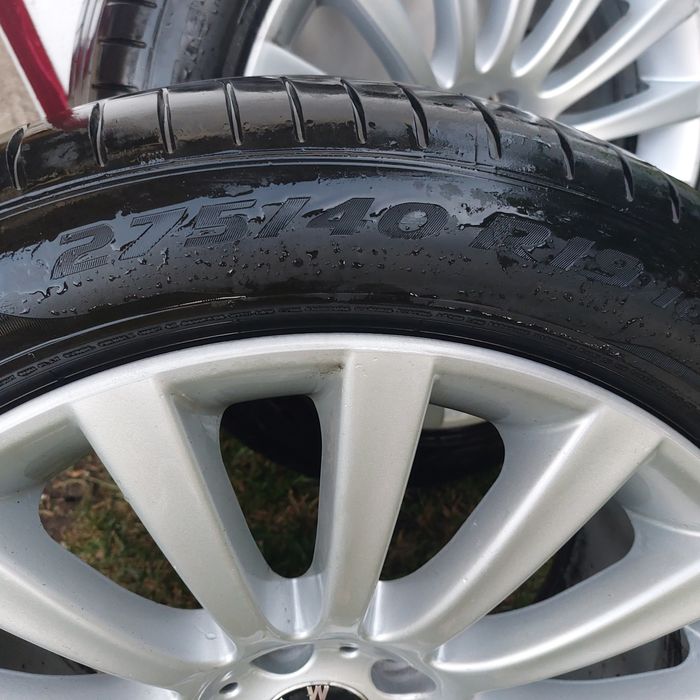 Vand jante BMW  + cauciucuri Pirelli - set complet