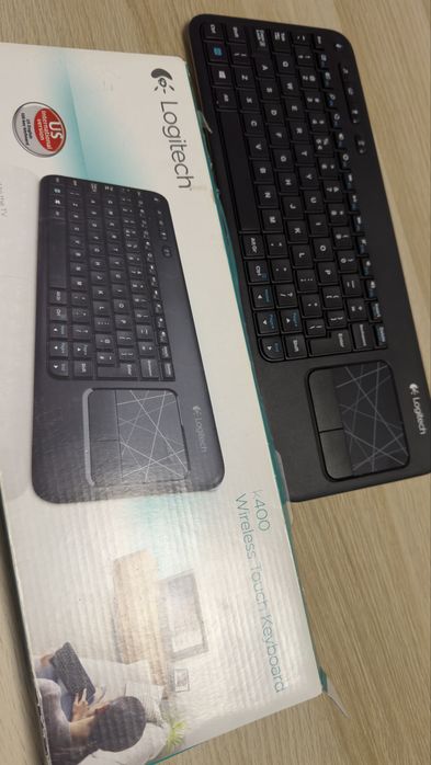 Tastatura LOGITECH K400 wireless touch keyboard