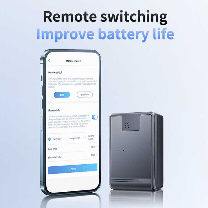 Q12 este un tracker auto 4G conceput pentru siguranță,