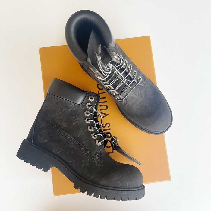 Ghete Louis Vuitton X Timberland Premium