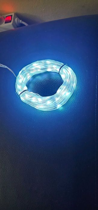 banda led rgb 10m sincronizare audio si telecomanda