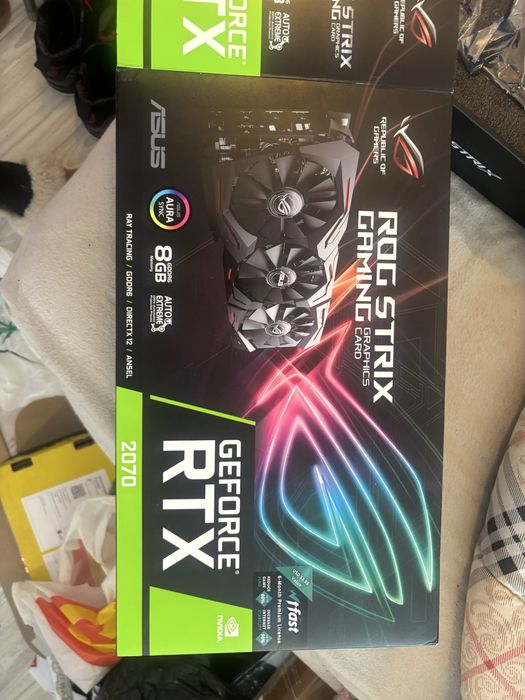 Видео карта Nvidia geforce RTX 2070 ROG STRIX