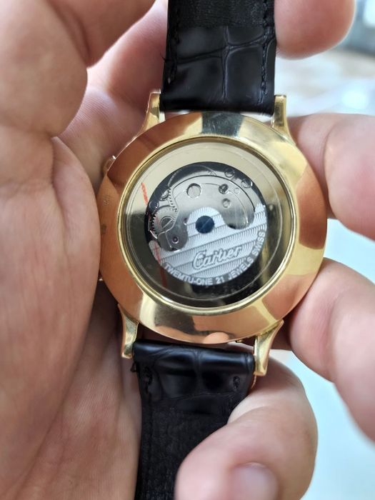 Продам Золотые часы Картье, механические с автоподзаводом