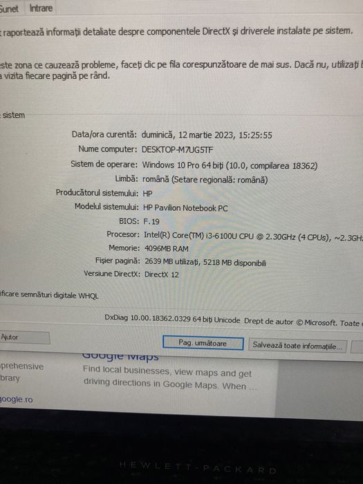 HP Pavilion x360 13-s181no 2 in 1 touch Display 13” i3-6100