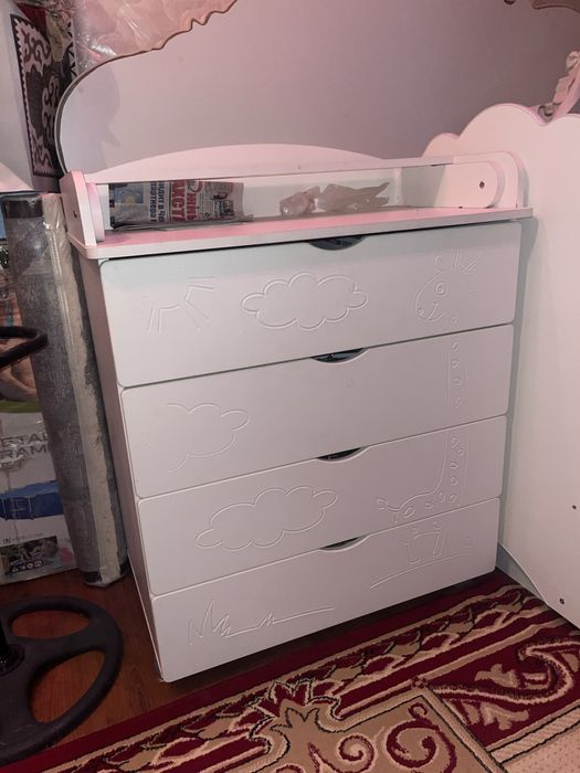 Манеж комод новый