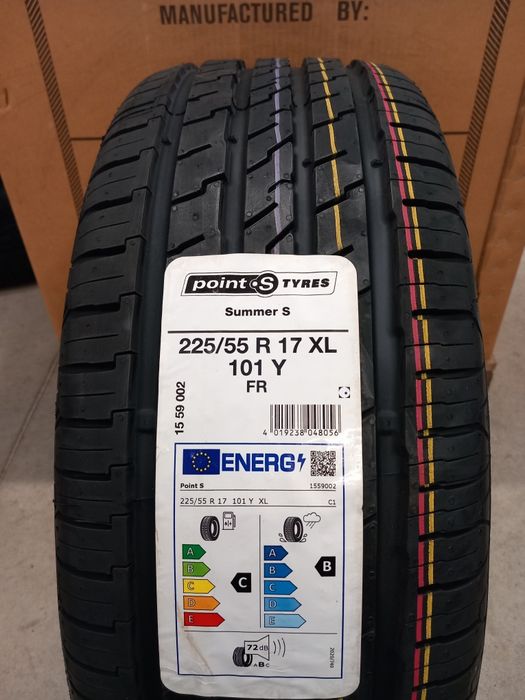 225/55/17 Continental Group -Point S- EXTRA LOAD-XL- Rim PROTECTOR