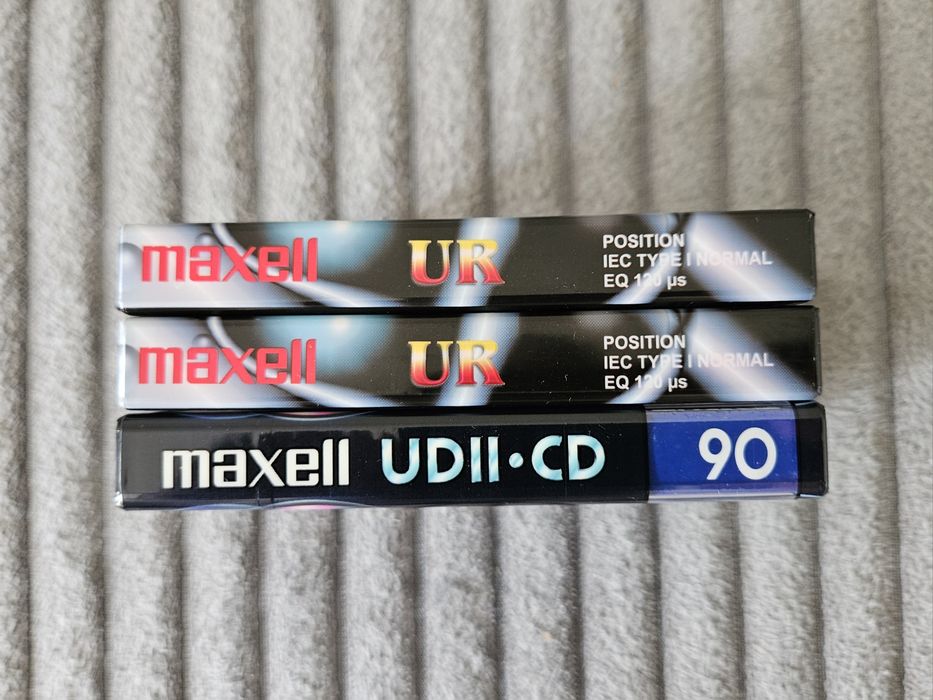3 Casete  Audio Maxell UR UDII UK