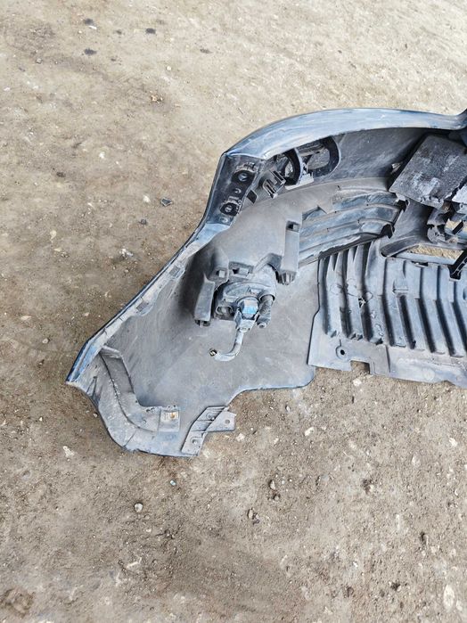 ТОП! Предна S-line Броня Audi A5 8T черна оборувана