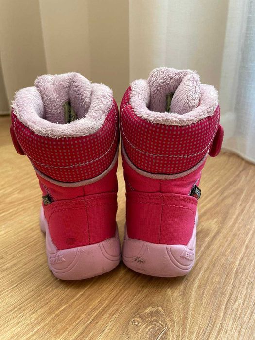 Детски ботуши с лепенки Kamik за момиче