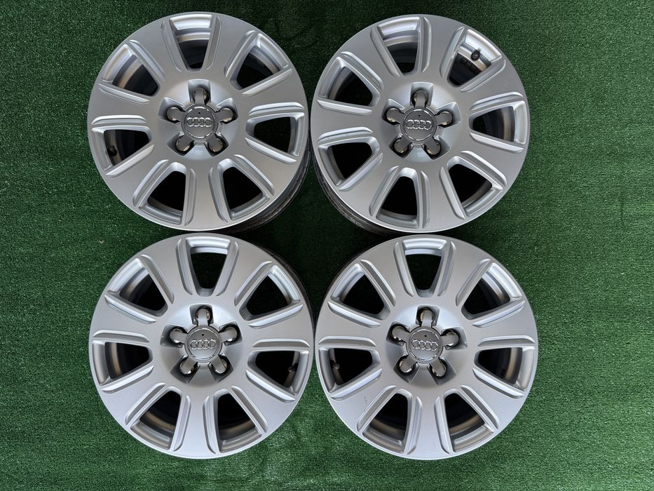 4бр. ОТЛИЧНИ 16” ОРИГИНАЛНИ Джанти 5х112 за -AUDI Q3/VW Sharan, Tiguan/SEAT Alhambra/SKODA/Vag- 6.5Jx16H2, ET33