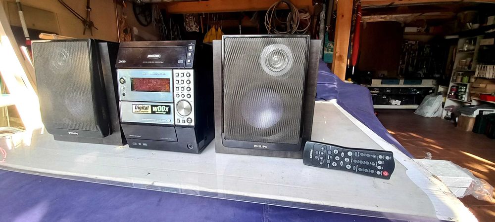 Висок клас micro HiFi  system Philips  MC-77 с много екстри и дистанционно управление