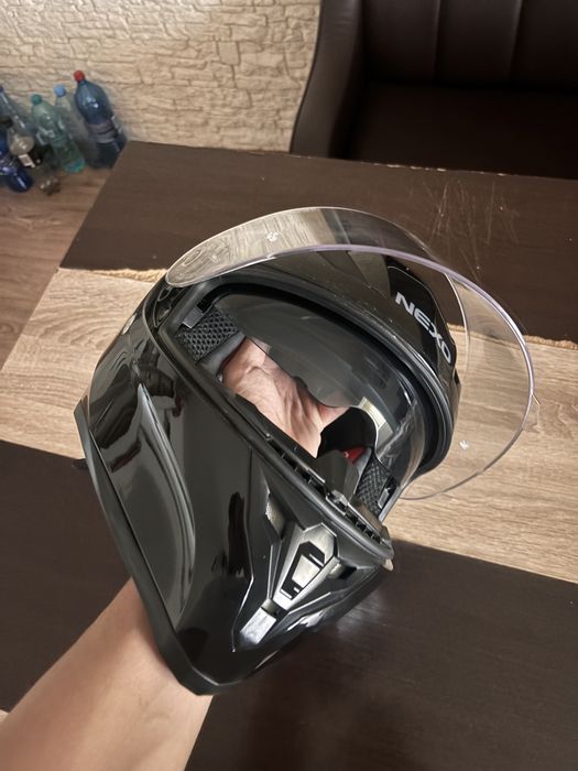 Cască moto Nexo – Negru, stare  bună