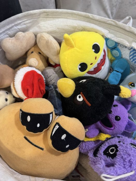 Мешок мягких игрушек