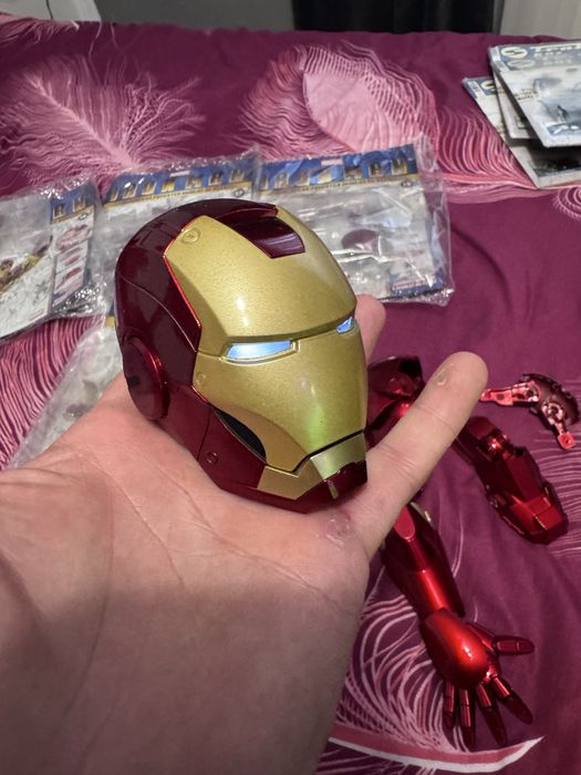 Figurina Iron Man metalic Deagostini