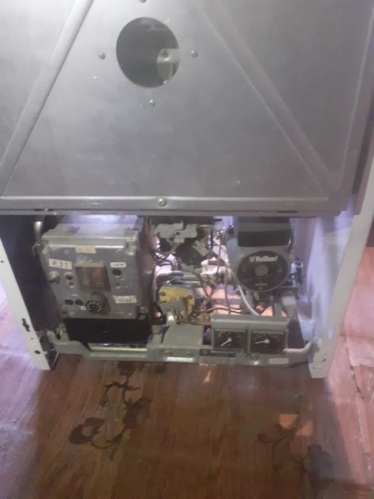 Газовая печка  стены