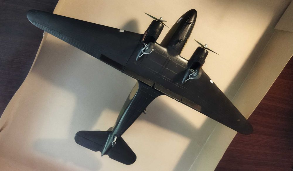 подарочная модель самолёта AC-47 Gunship 1/72 пр. Италия