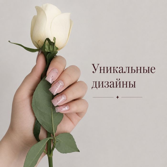 Наращивание ногтей, маникюр