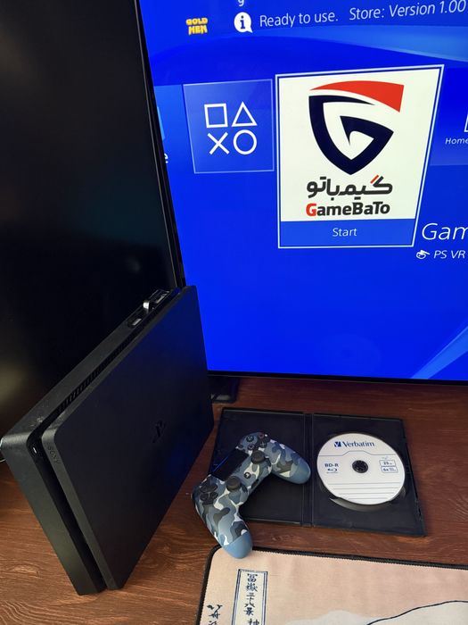 PlayStation 4 Slim 500GB modat (GoldHen – cu disc)