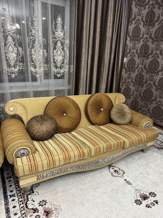 Продам диван 1 кресло б/у 135000 Алматы