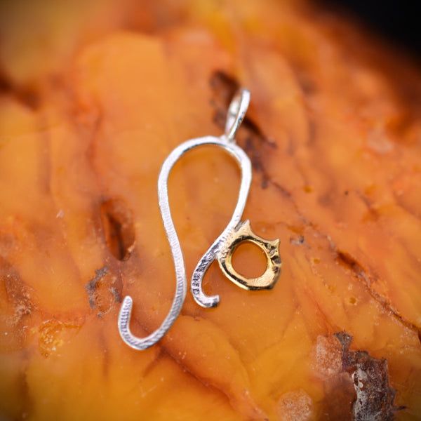 Сребърен медальон 925 „Коте“ | Фин талисман за нежност и защита