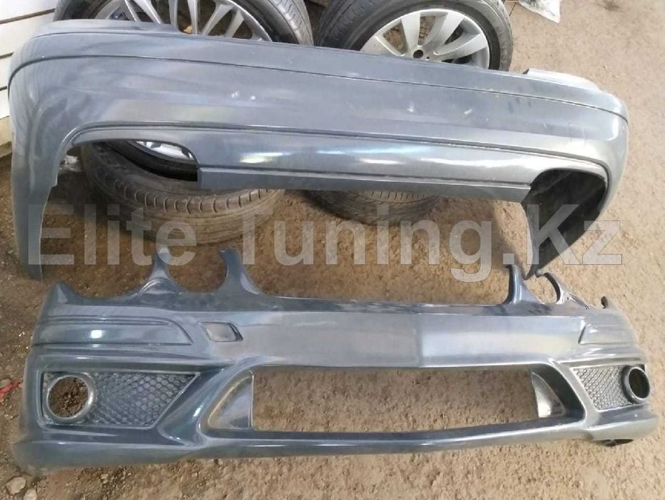 Бампер Mercedes W211 AMG рестайлинг