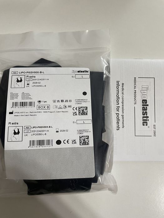 Сутиен следоперативен медицински силикон