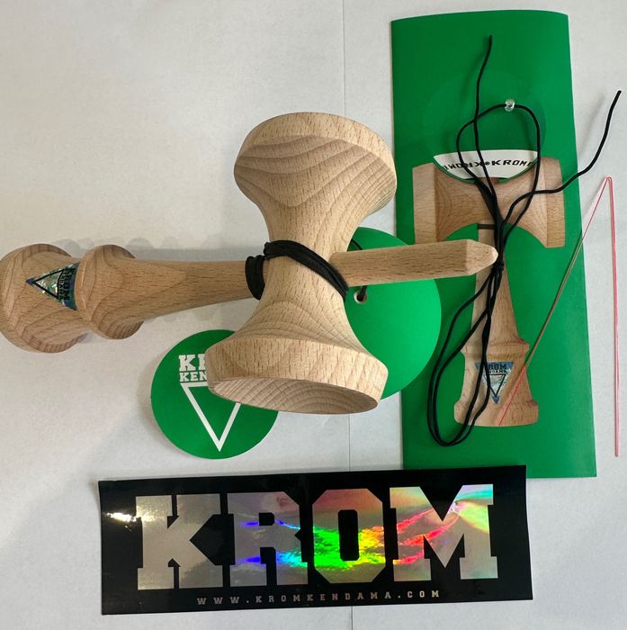 Kendama krom pop rubber grip noua originala