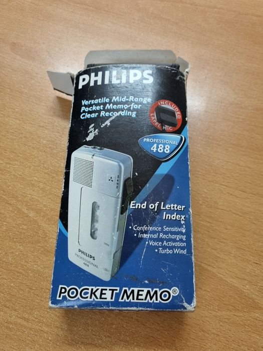 Диктофон Phillips Филипс Professional чисто нов made in Austria