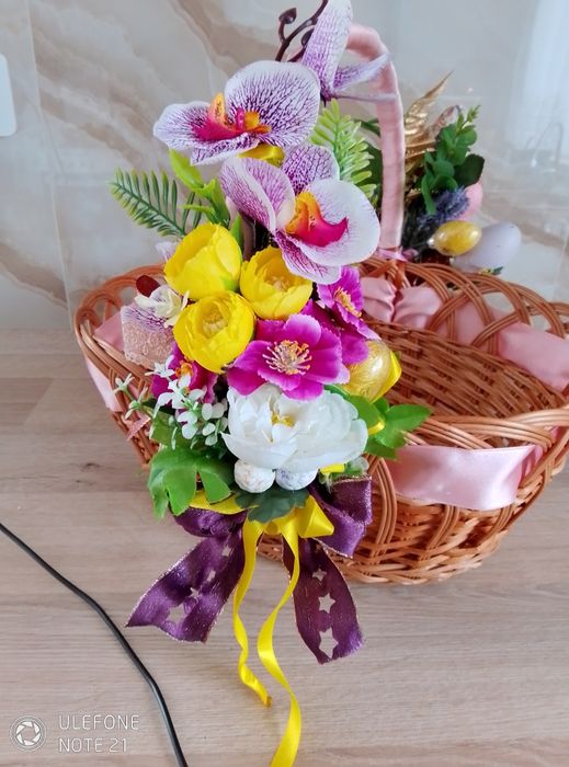 Decor pentru coș de Paște