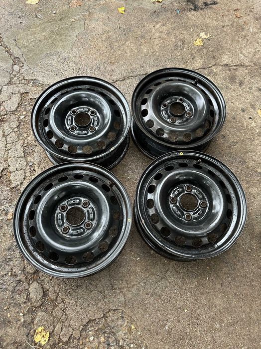 4бр. железни джанти 15" 4х114.3 - Hyundai, KIA
