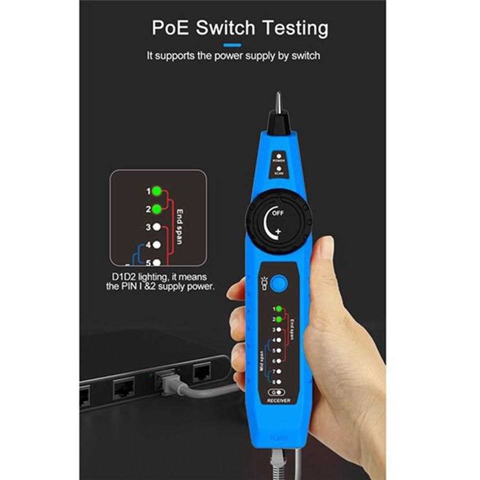 Многофункциональный сетевой тестер Noyafa NF-810, CCTV Tester