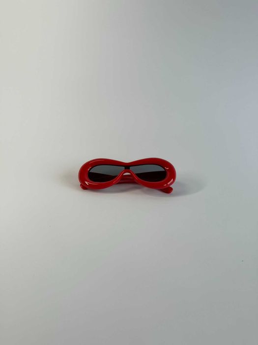 Слънчеви очила 100% UV защита в червено и черно