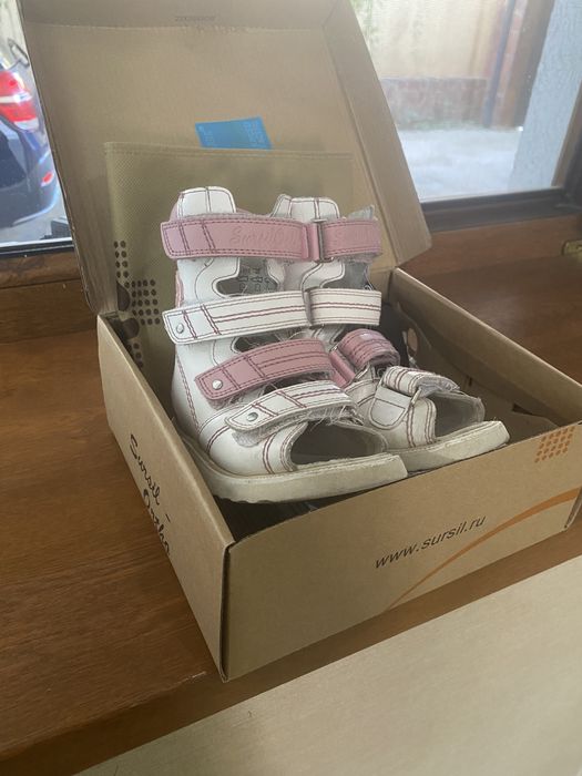 Продается детский ортопедический обувь для девочек , размер 22, с